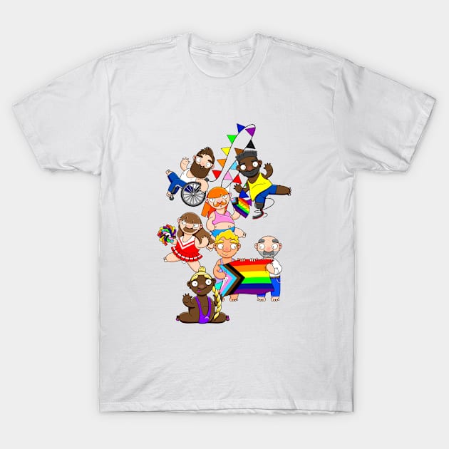 Pride Party T-Shirt by LoveBurty